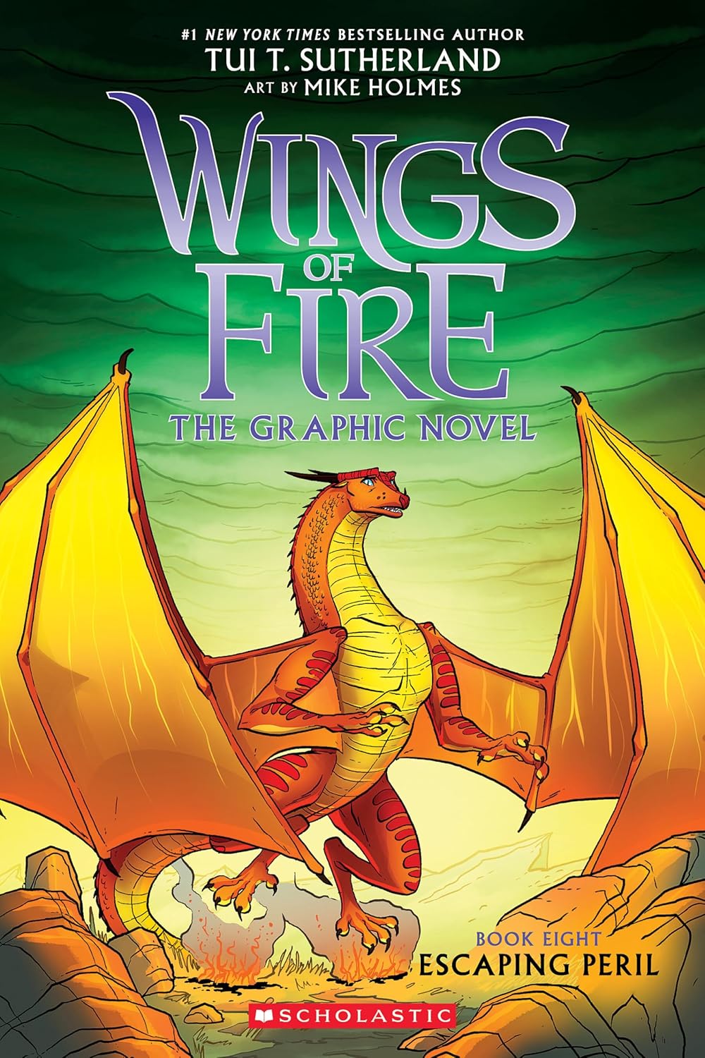 Escaping Peril (Wings of Fire Graphic Novel #8) By Tui T. Sutherland